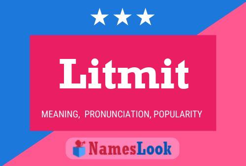 ملصق اسم Litmit