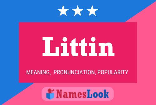 ملصق اسم Littin