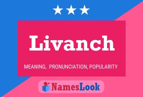 ملصق اسم Livanch