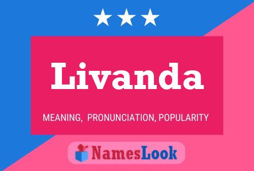 ملصق اسم Livanda