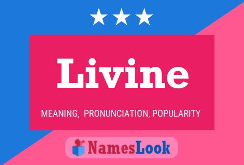 ملصق اسم Livine