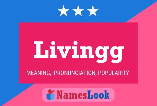 ملصق اسم Livingg