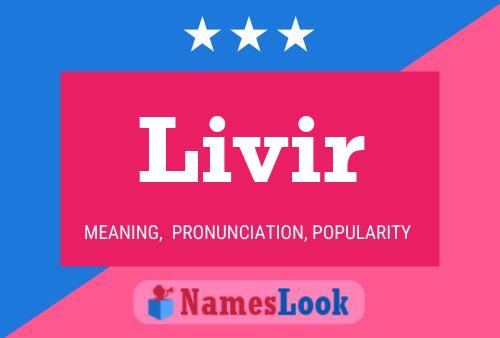 ملصق اسم Livir