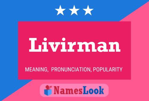 ملصق اسم Livirman