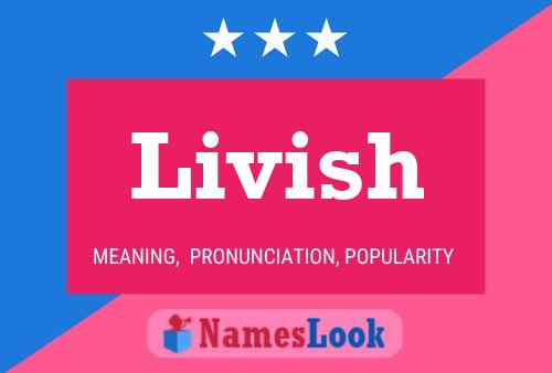 ملصق اسم Livish