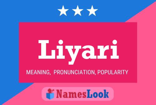 ملصق اسم Liyari