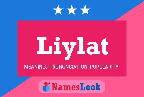 ملصق اسم Liylat