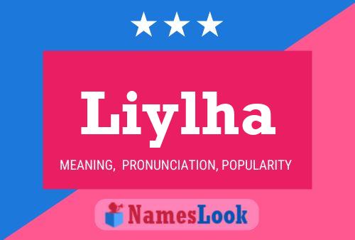 ملصق اسم Liylha