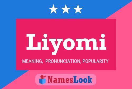 ملصق اسم Liyomi