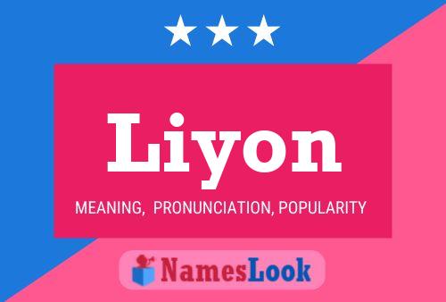 ملصق اسم Liyon