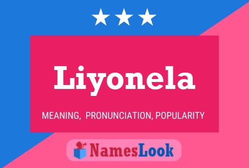 ملصق اسم Liyonela