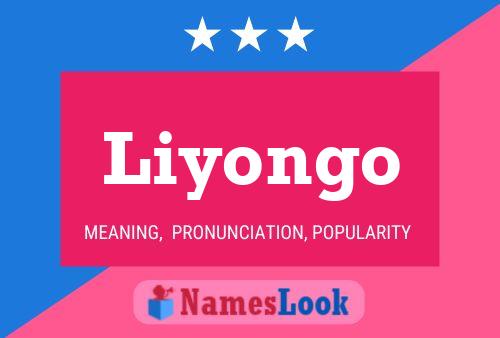 ملصق اسم Liyongo