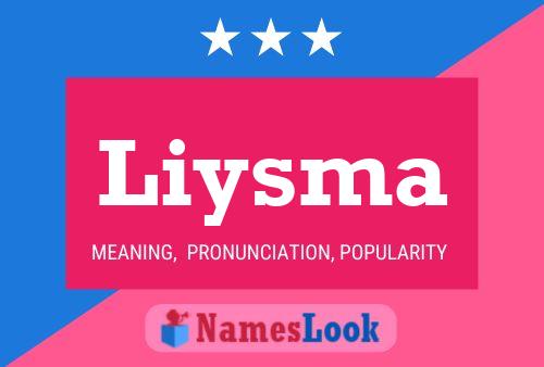 ملصق اسم Liysma