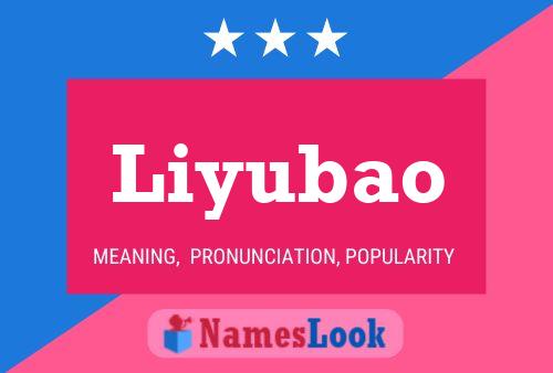 ملصق اسم Liyubao