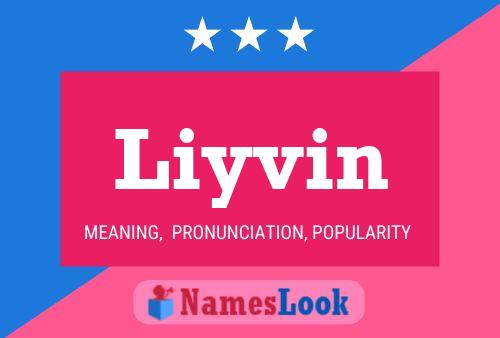 ملصق اسم Liyvin