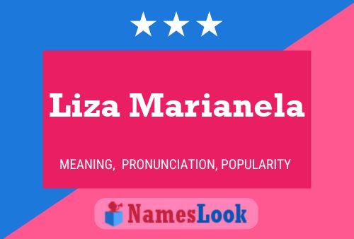 ملصق اسم Liza Marianela