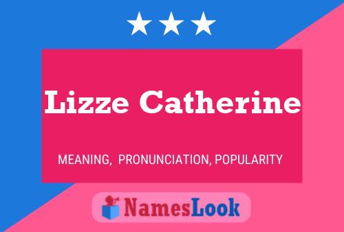 ملصق اسم Lizze Catherine