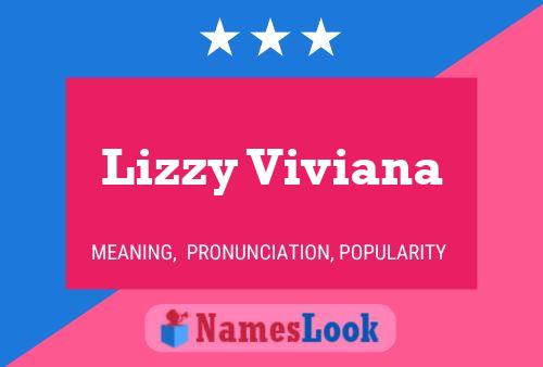 ملصق اسم Lizzy Viviana