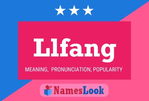 ملصق اسم Llfang