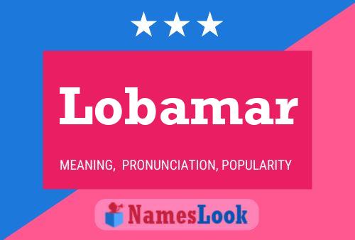 ملصق اسم Lobamar