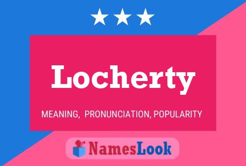 ملصق اسم Locherty