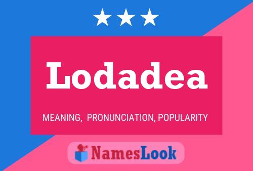 ملصق اسم Lodadea