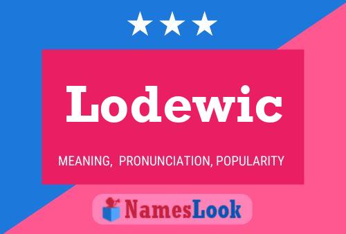 ملصق اسم Lodewic