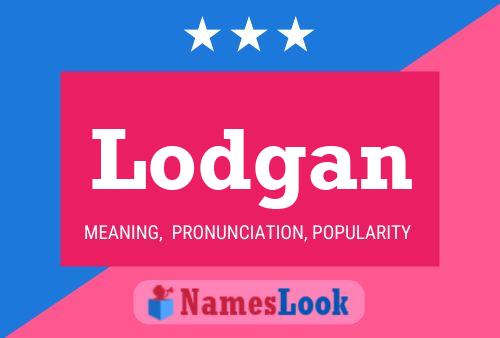 ملصق اسم Lodgan