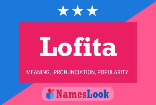 ملصق اسم Lofita