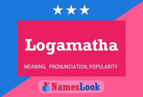 ملصق اسم Logamatha