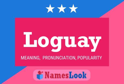 ملصق اسم Loguay