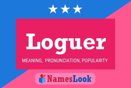 ملصق اسم Loguer