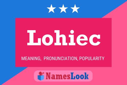 ملصق اسم Lohiec