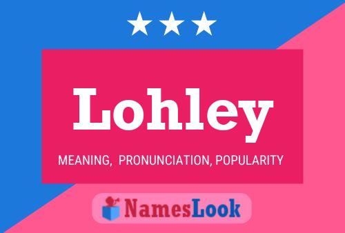 ملصق اسم Lohley