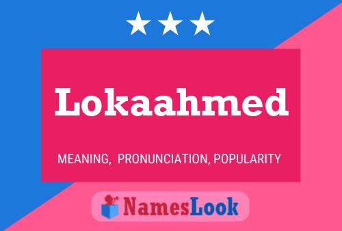 ملصق اسم Lokaahmed