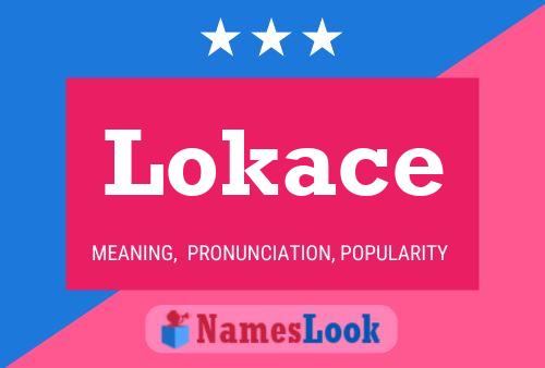 ملصق اسم Lokace