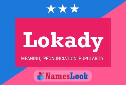 ملصق اسم Lokady