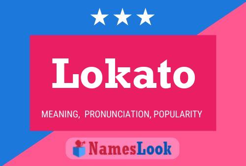 ملصق اسم Lokato