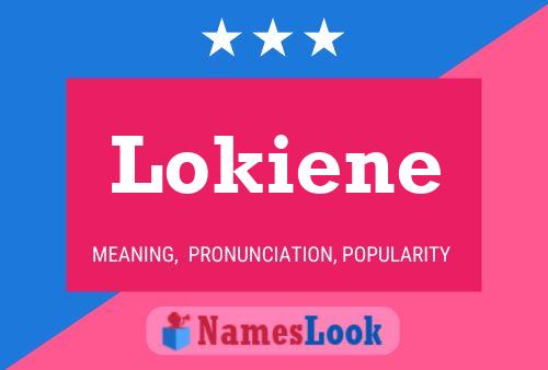 ملصق اسم Lokiene