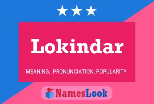 ملصق اسم Lokindar