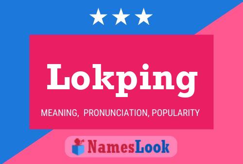 ملصق اسم Lokping