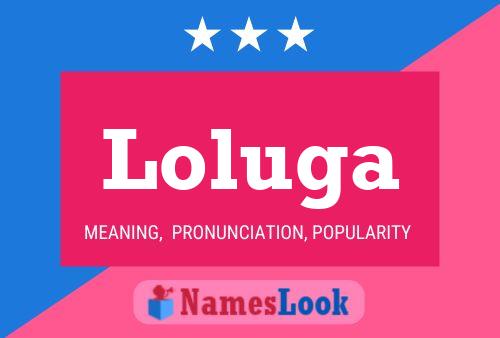 ملصق اسم Loluga