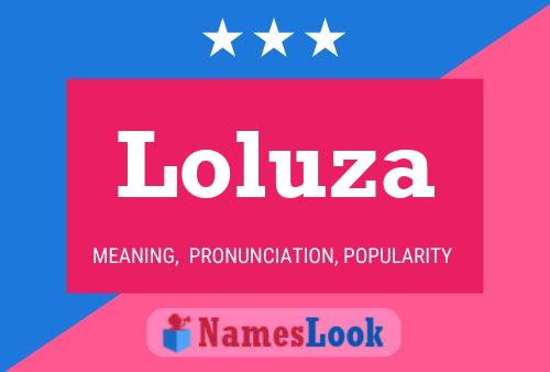 ملصق اسم Loluza