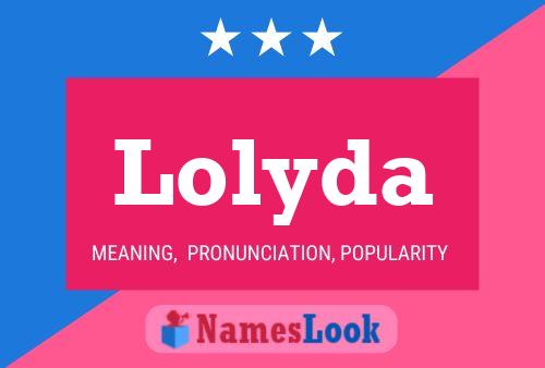 ملصق اسم Lolyda