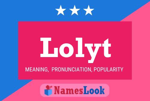 ملصق اسم Lolyt