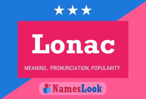 ملصق اسم Lonac