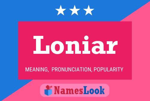 ملصق اسم Loniar