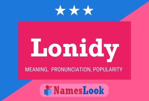 ملصق اسم Lonidy