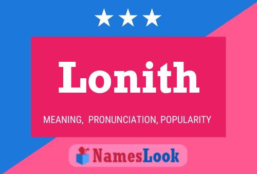 ملصق اسم Lonith