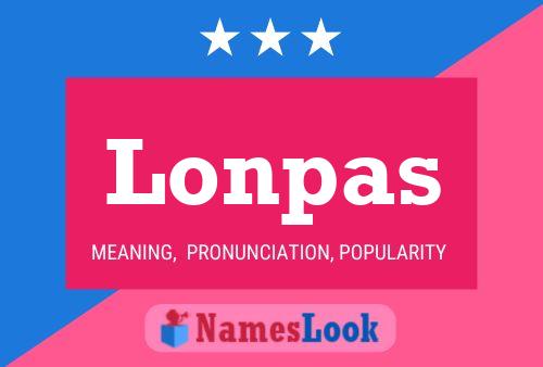 ملصق اسم Lonpas